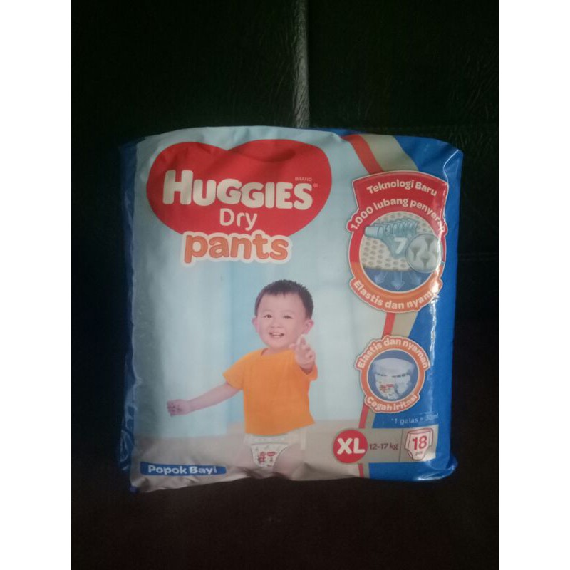 Promo Huggies dry pants XL 18