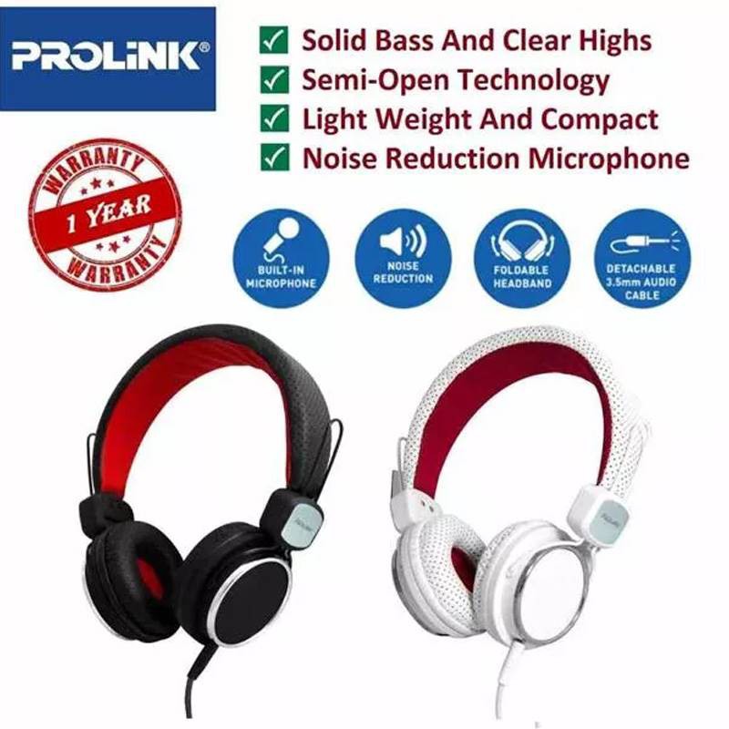 PROLINK PHC1001E Stereo Headset