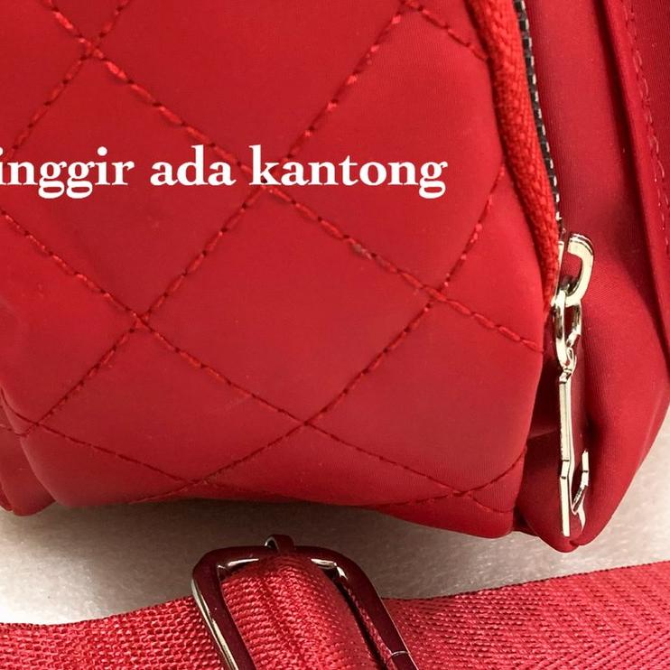 ♚ TAS CHIBAO CASANDRA WANITA SELEMPANG BAHAN PARASUT BESAR BANYAK RUANG ☂