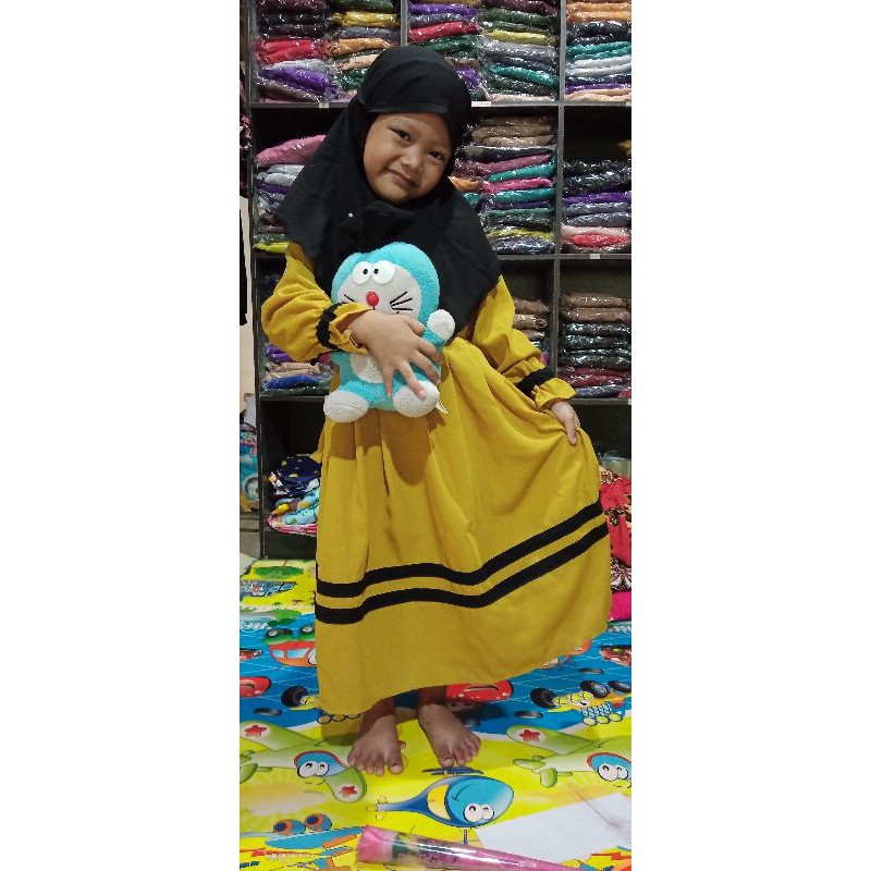 gamis anak/ gamispolos/ gamisterbaru2020/ gamislucu