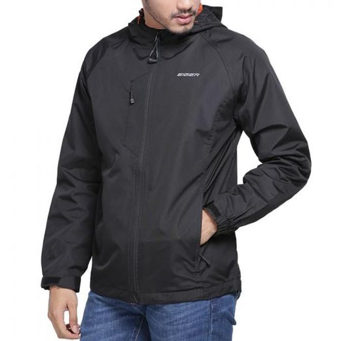  Jaket Eiger Riding  910003670 Corner Jacket  RD Black Tropic 