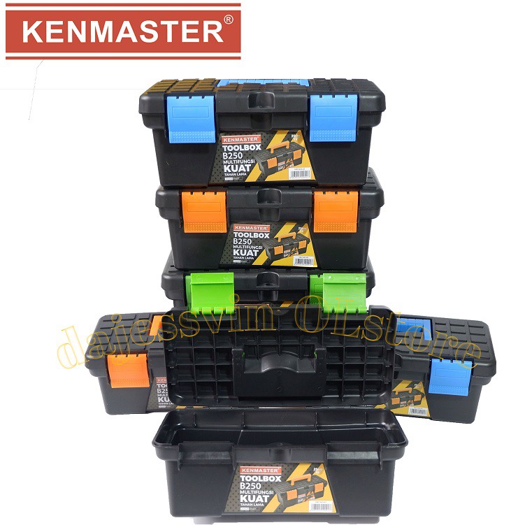 Tool Box Mini Tempat Alat Perkakas Serbaguna Kenmaster B250 - ToolBox Mini Kenmaster Multifungsi