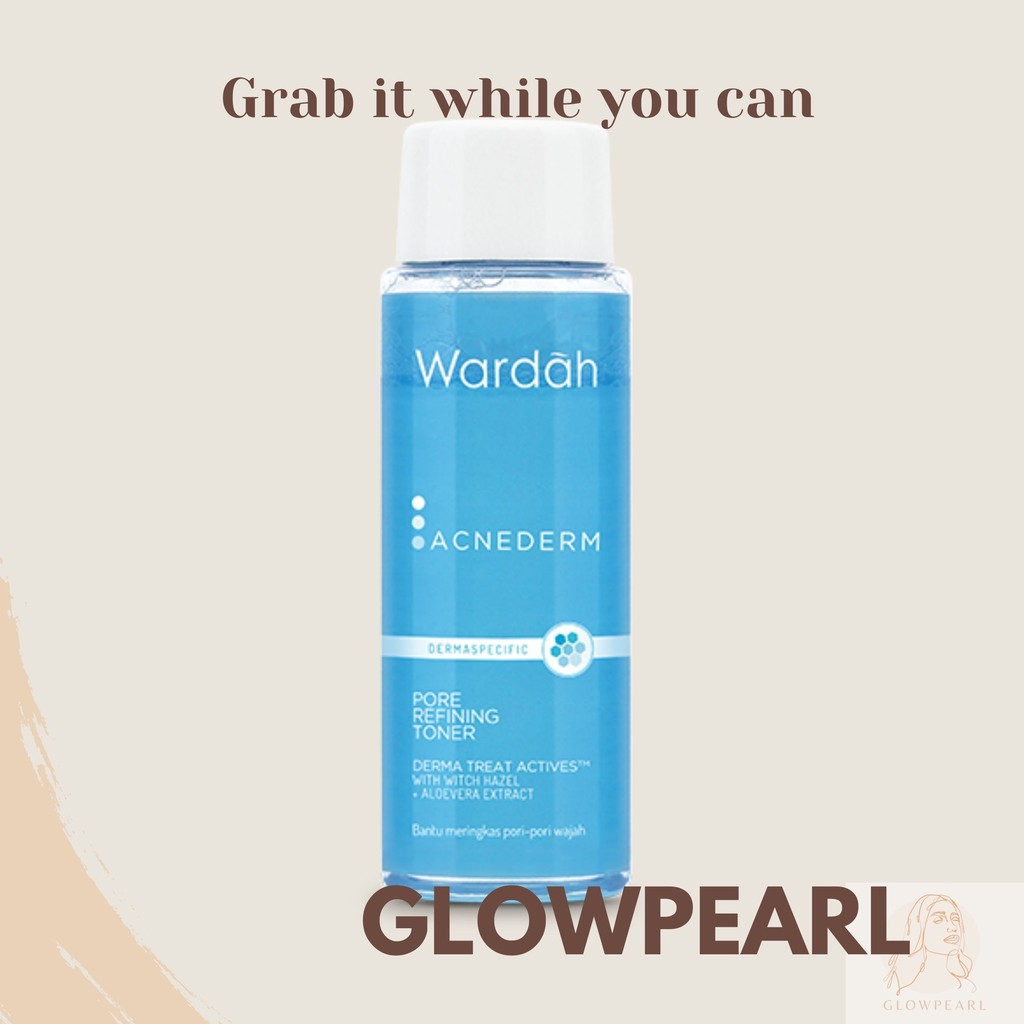 Wardah Acnederm Pore Refining Toner 100ml (GWP)