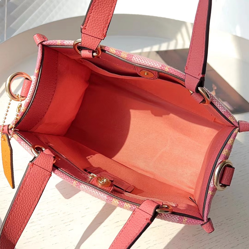 TAS WANITA TOTE 20 TOTEBAG C8198 Women's Tote Bag Small Square Bag PINK