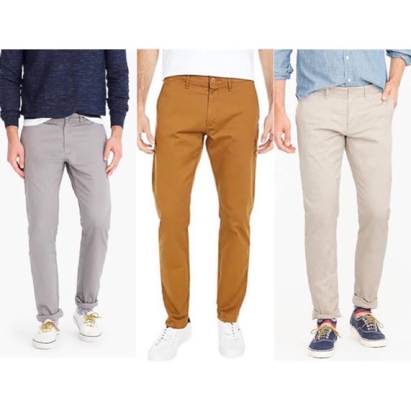 J.cr*w basic chino pants men