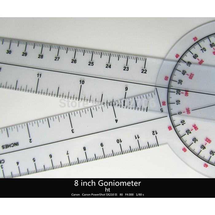 Goniometer murah alat fisioterapi pemeriksaan sendi