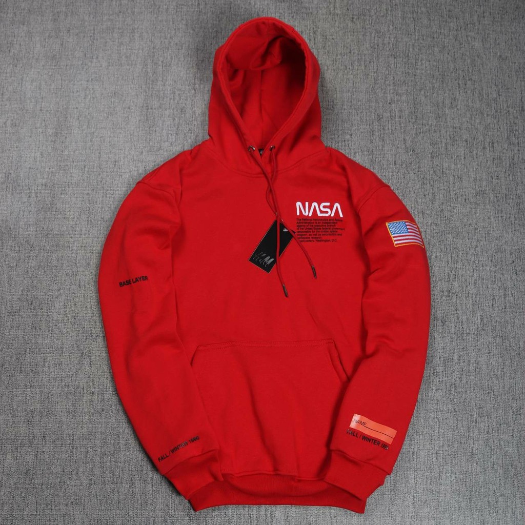 red nasa jumper