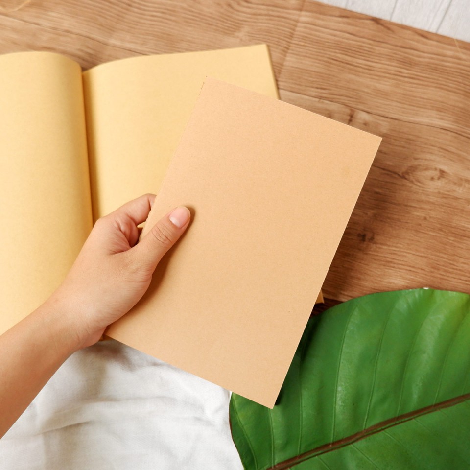 

Kraft Paper Plain Notebook Eym House