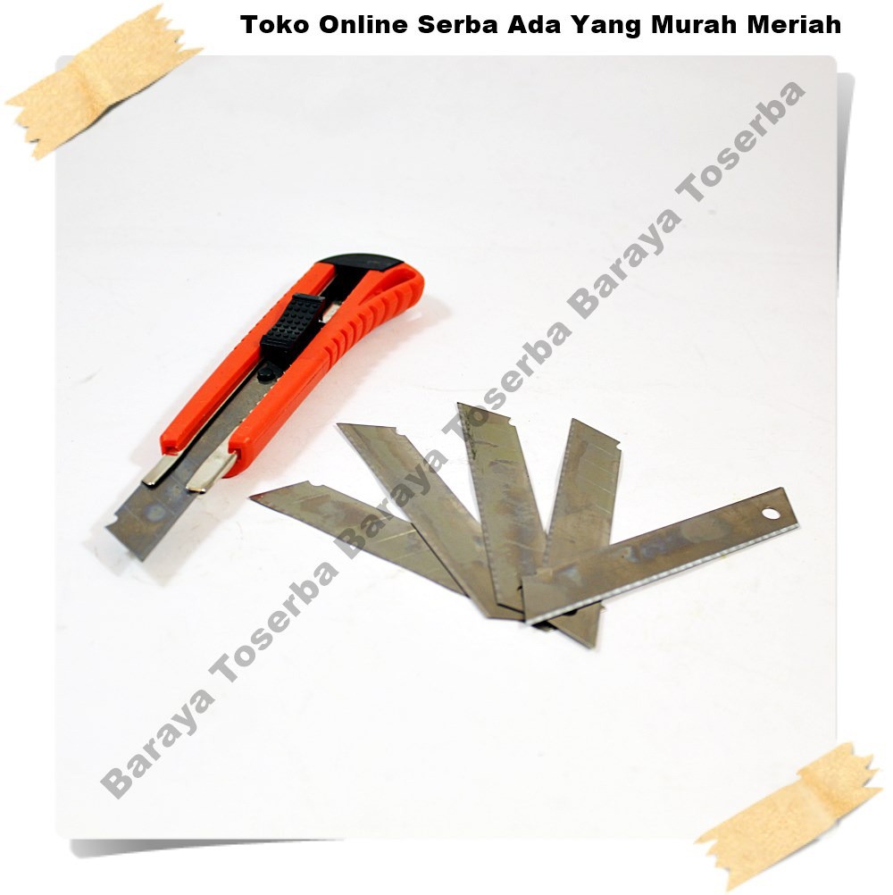 

Cutter Knife 1 Set Isi Cutter Tajam Merk Jian Zhong