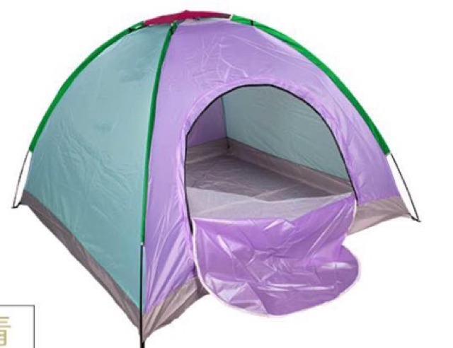 Promo!Tenda Camping FREE SELIMUT Tenda Dome Tenda Kemping 4-5 orang - H&amp;W PE-460 + Free Selimut karakter 1 Pcs