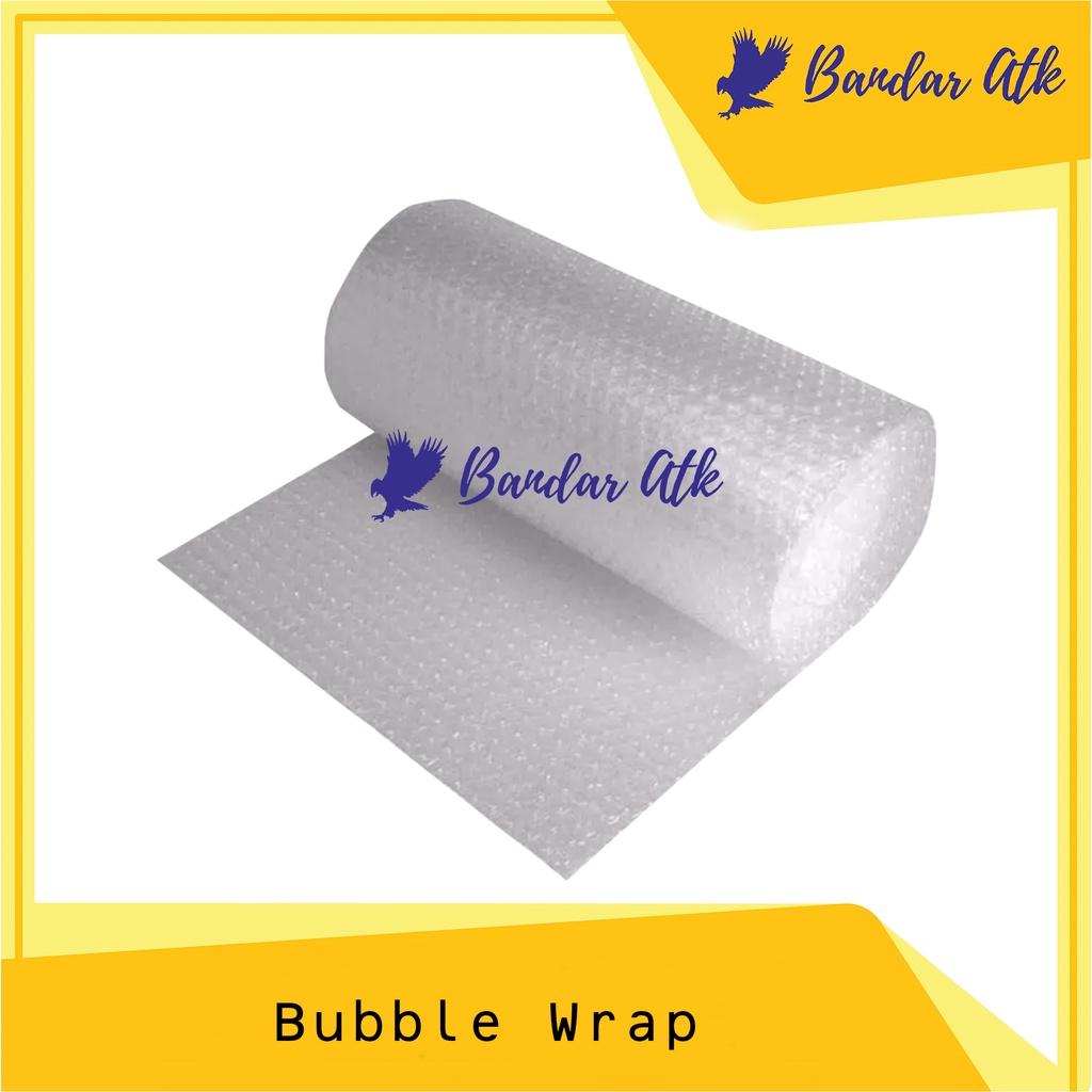 

TAMBAHAN PACKING BUBBLE WRAP [KHUSUS BARANG BANDAR ATK]