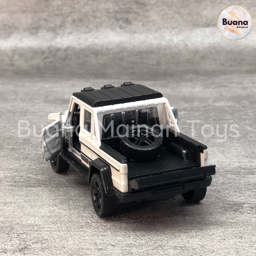 DIECAST METAL SCALE MODEL TRUCK PICK UP RAPTOR MAINAN MOBIL MOBILAN ANAK COWO