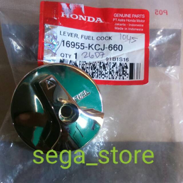 Kran bensin honda tiger revo ori original AHM 16955-KCJ-660