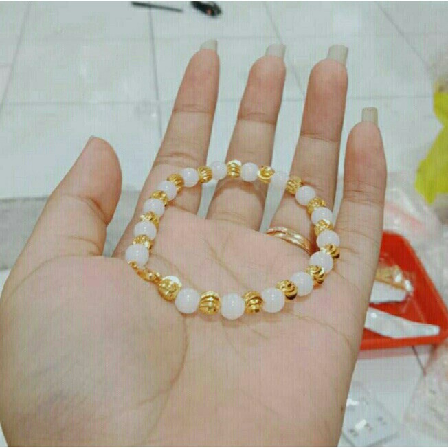 Gelang Batu  Korea Cantik