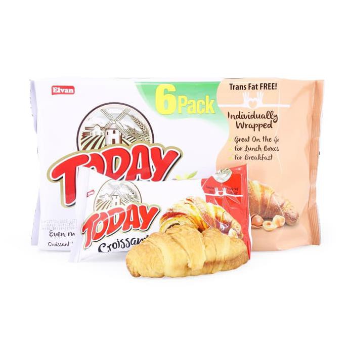 

BEST SELLER MURAH Elevan Today Croissants 6 Pcs Pack Original
