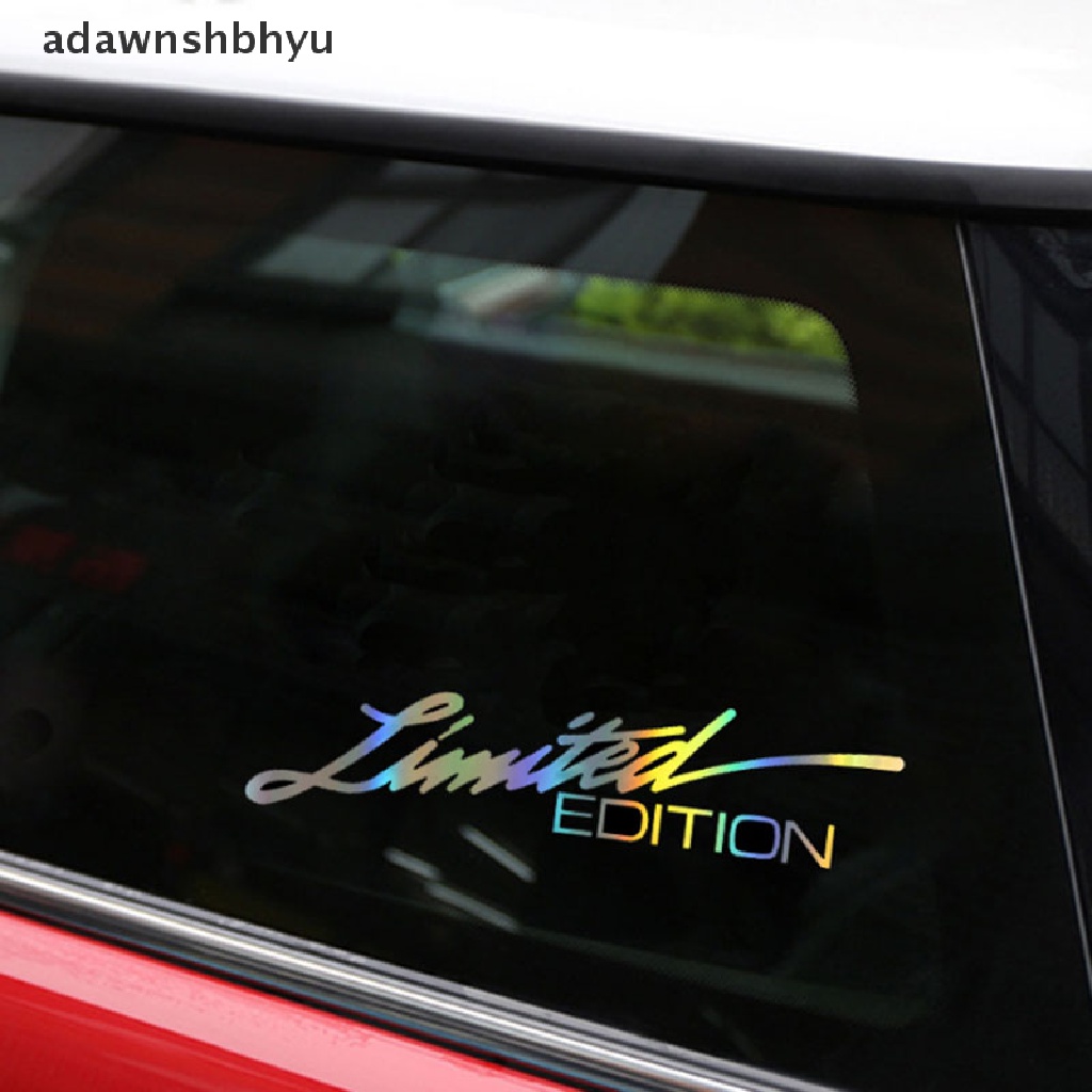 Adawnshbhyu LIMITED EDITION Vinyl Kreatif Stiker Jendela Mobil Car-styling Decal 16CM * 3.8CM