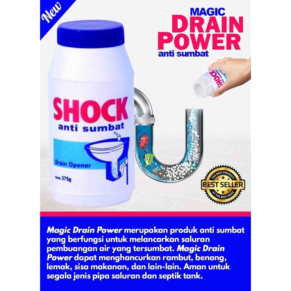 Magic Drain Power Anti Mampet Original