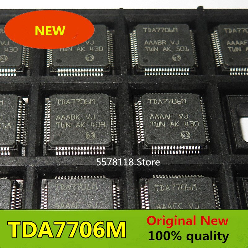 (Ready Stok) 1pcs TDA7706M TDA7706 QFP-64 Chipset