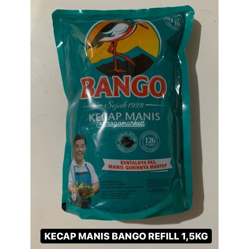 Kecap Bango Refill 1,5kg