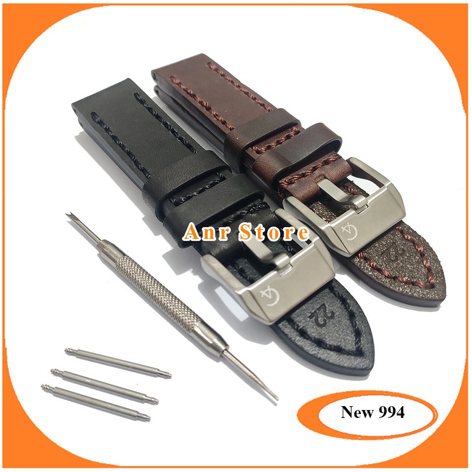 Strap Tali Jam Tangan Alexandre Christie Original Oem 22 mm 24 mm