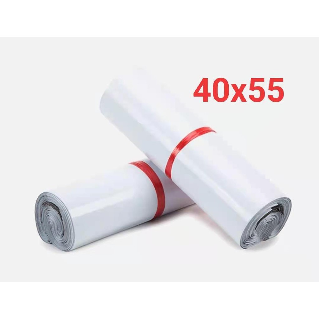 

TERMURAH ! POLYMAILER WARNA PUTIH UK 40X55