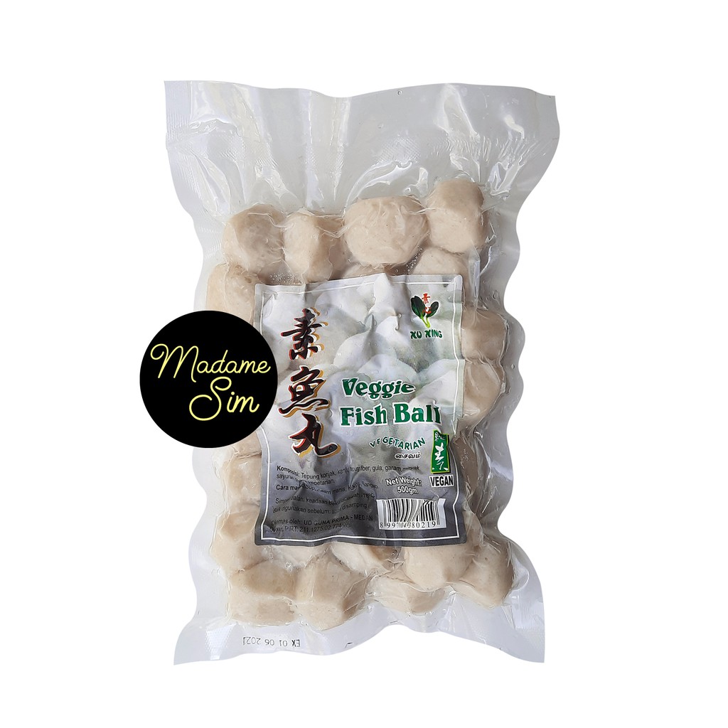 

VEGGIE FISH BALL XU XING - BAKSO IKAN VEGETARIAN (500 GR)