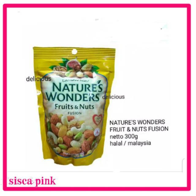 

NATURE'S WONDERS FRUIT&NUTS FUSION 300g