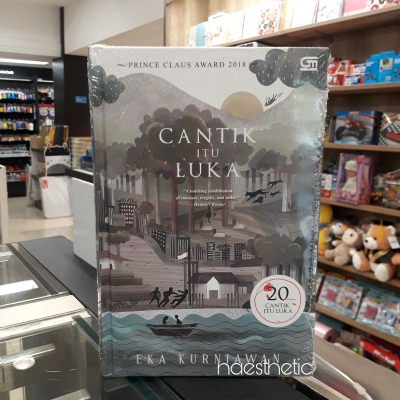 Novel Cantik itu luka eka kurniawan special edition 20th hard cover