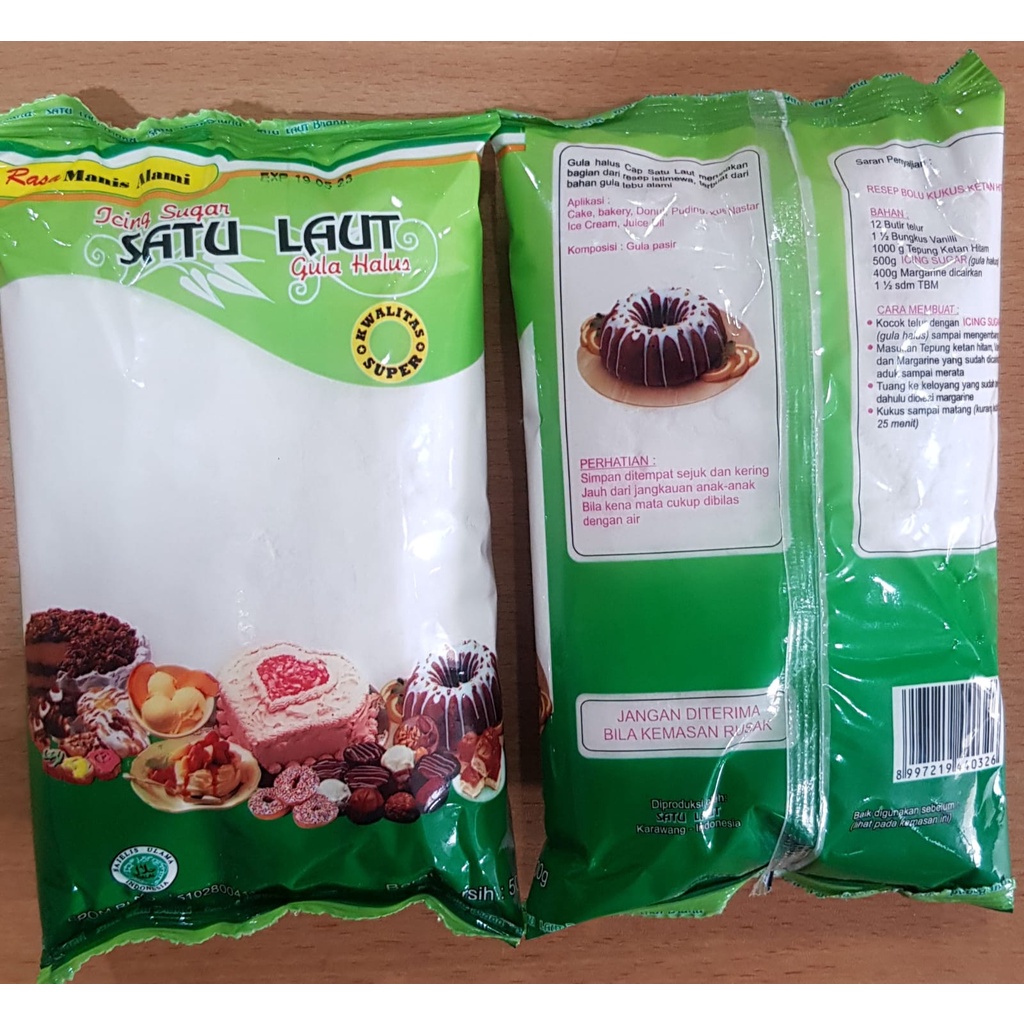 Gula Halus / Icing Sugar Satu Laut @250g