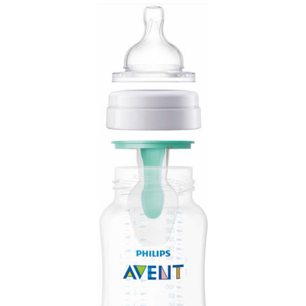 Botol Susu Philips Avent Wideneck Newborn Baby Bottle Airfree Vent Anti Colic / Anti sedak air free