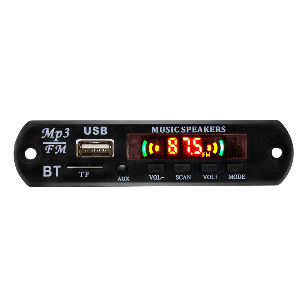 modul Mp3 Kit Modul Bluetooth 5.0 USB AUX Fm Ridio 12V Original VTF-108BT VIRE bisa COD