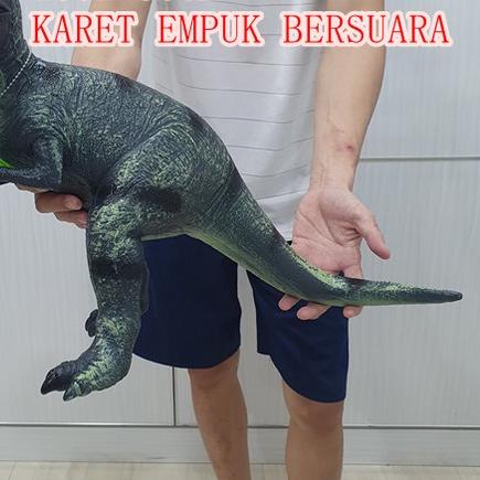 ◄ MAINAN DINOSAURUS TYREX SUPER BESAR BONEKA KARET ✩