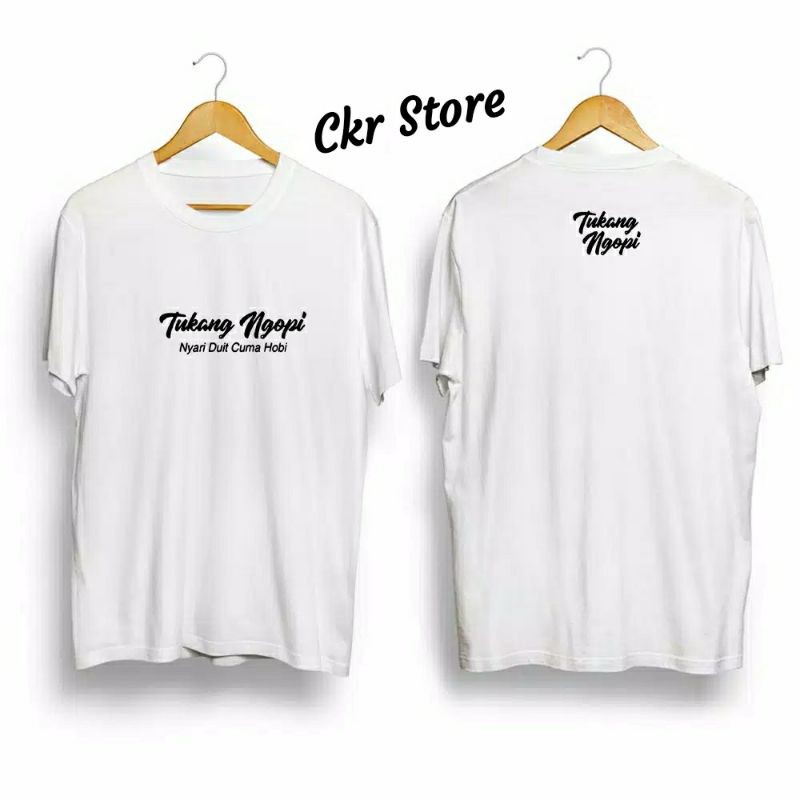 kaos Tukang ngopi
