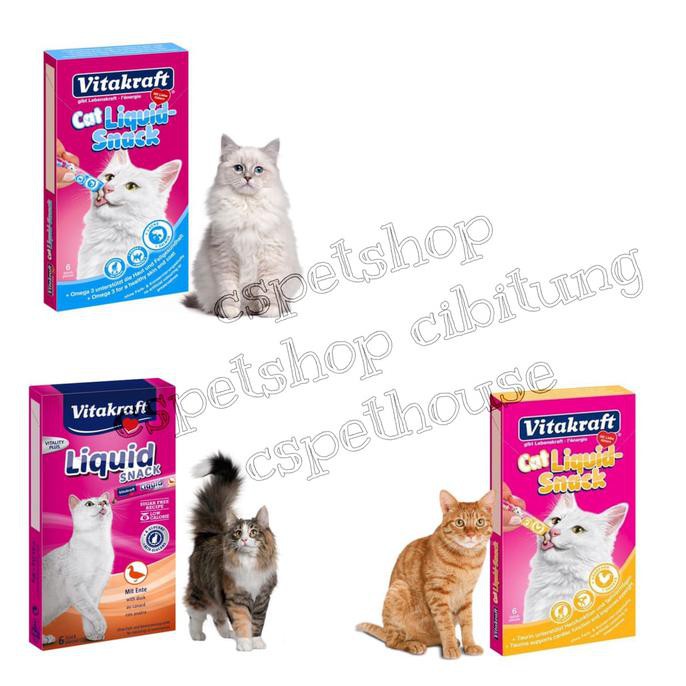 

Hot Promo Vitakraft Cat Liquid Snack Harga 1 Dus