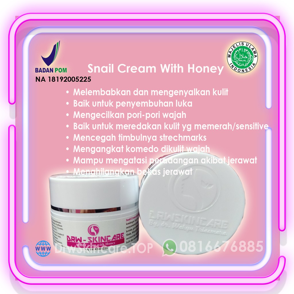 Snail Cream With Honey