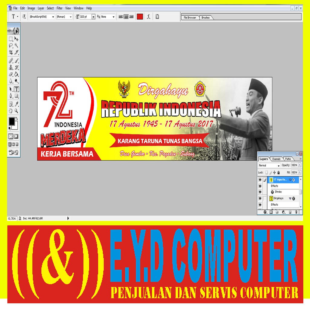 Download Dvd 40 Desain Banner Psd Campuran Photoshop Koleksi Template Design Grafis Baner Usaha Percetakan Shopee Indonesia PSD Mockup Templates