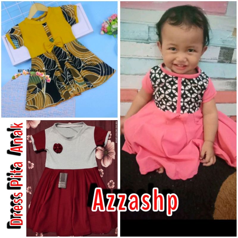 DRESS PITA ANAK UMUR 1-8 THN