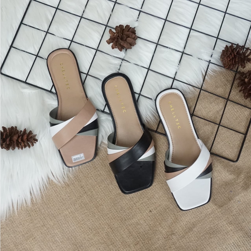 Sendal Teplek Wanita Casual/Selop Cewek Remaja/Wedges Perempuan Kekinian Bisa Bayar Ditempat/Women Sliper Bukan Zara Sandal Wanita Flat/Teplek/Valerie Sandals Wanita