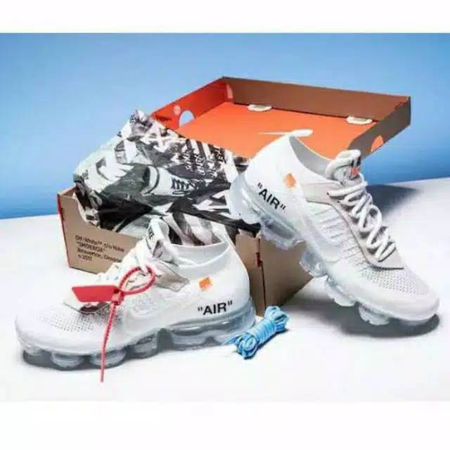 NIKE VAPORMAX OFF WHITE/SEPATU CASUAL/SEPATU RUNNING/SEPATU IMPORT VIETNAM