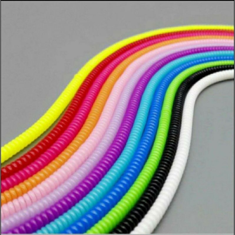 PELINDUNG KABEL SPIRAL 1 WARNA 2 WARNA 3 WARNA