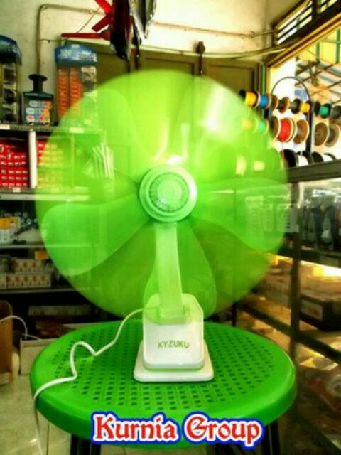 KIPAS ANGIN JEPIT KYZUKU 26W 29W 36W 37W 5 BALING DESK FAN MINI FAN WALL FAN TERMURAH 3IN1 KYUZUKU