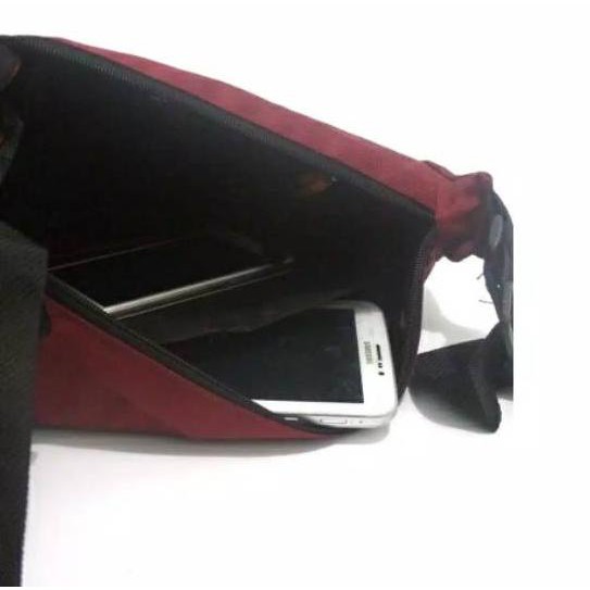 Trendϟ [ Best Seller ] Cuniky Tas Pria Selempang Sling Bag S9