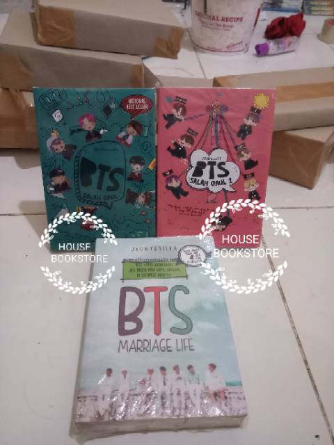 1 PAKET 3 NOVEL BEST SELLER BTS-1