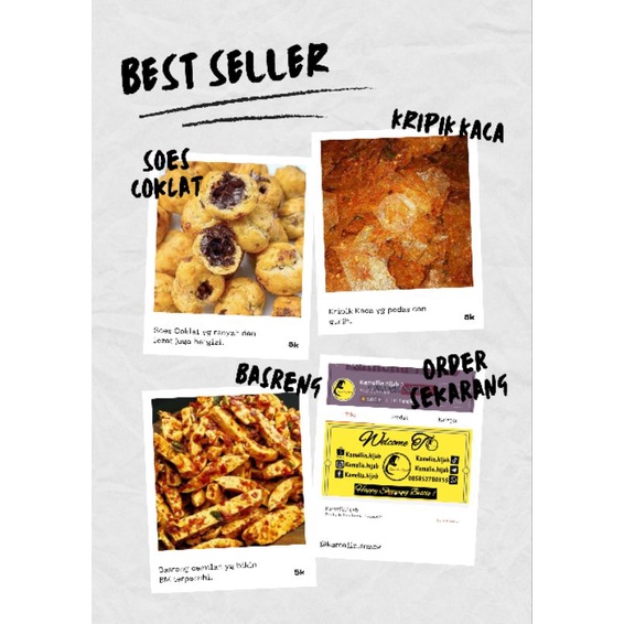 

(COD)Soes Coklat Kering TERMURAH
