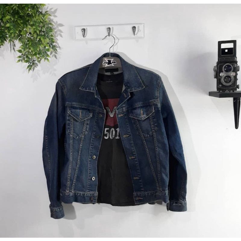 trucker jeans Uniqlo