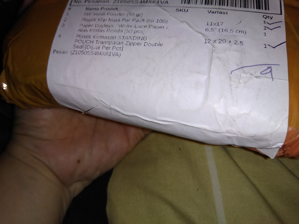 Plastik Klip Mata Per Pack (isi 100)