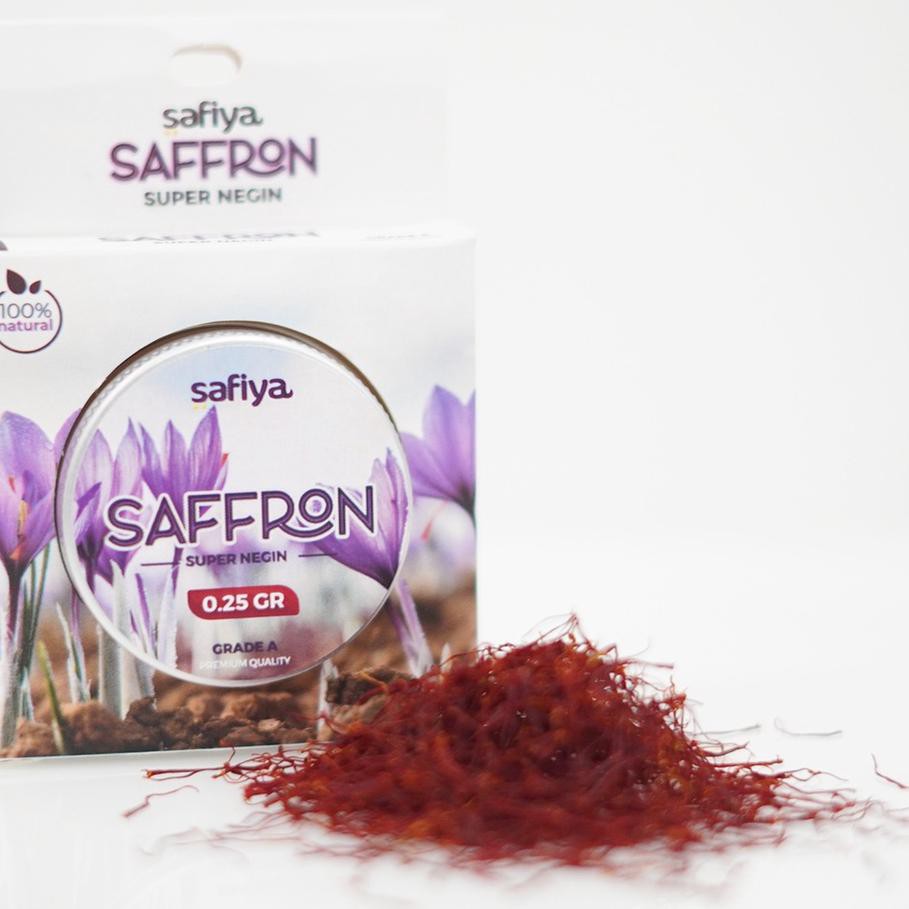 

(kode-770) Saffron Safron Super Negin 2 Gr Premium Original SAFIYA HERBAL ##