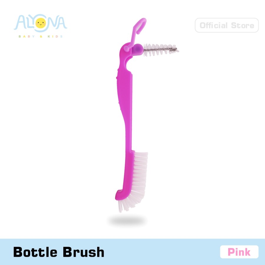 KtmStore sikat pembersih botol cuci botol 2 in 1 Bottle Brush Alyona AL-003