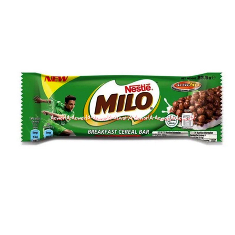 Nestle Milo Sereal Bar Chocolate 23gr Snack Cokelat Cereal Instant Nesle