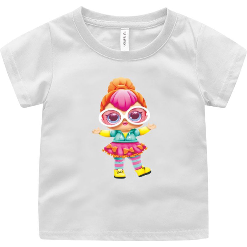 Baju Kaos Anak Perempuan Model Lengan Pendek Anak kecil Lucu Baju Oblong Anak Cewek T shirt Anak Perempuan